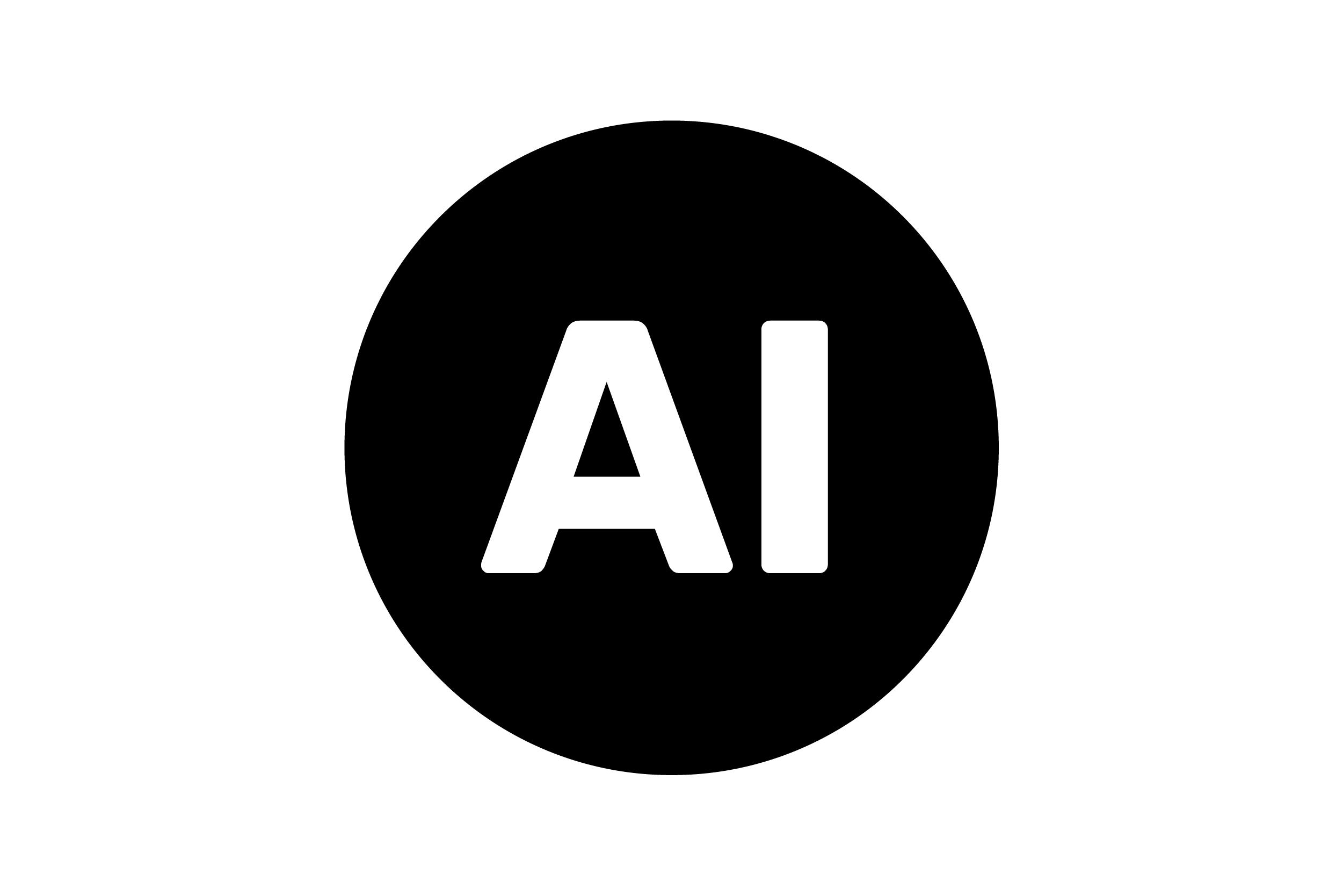 AI-generated content label