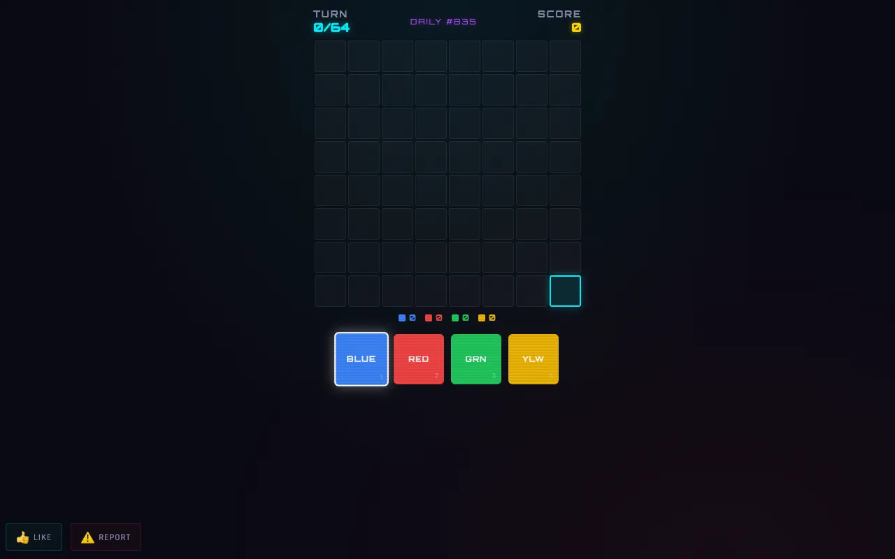 Territory - strategy game on Neon Arcade